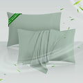 Cooling Pillowcases Queen Size Set of 2, Viscose Derived from Bamboo by HOTSLEEPERSHEETS