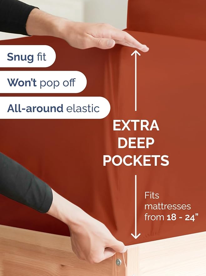Extra Deep Cal King Sheet Set - Image 3