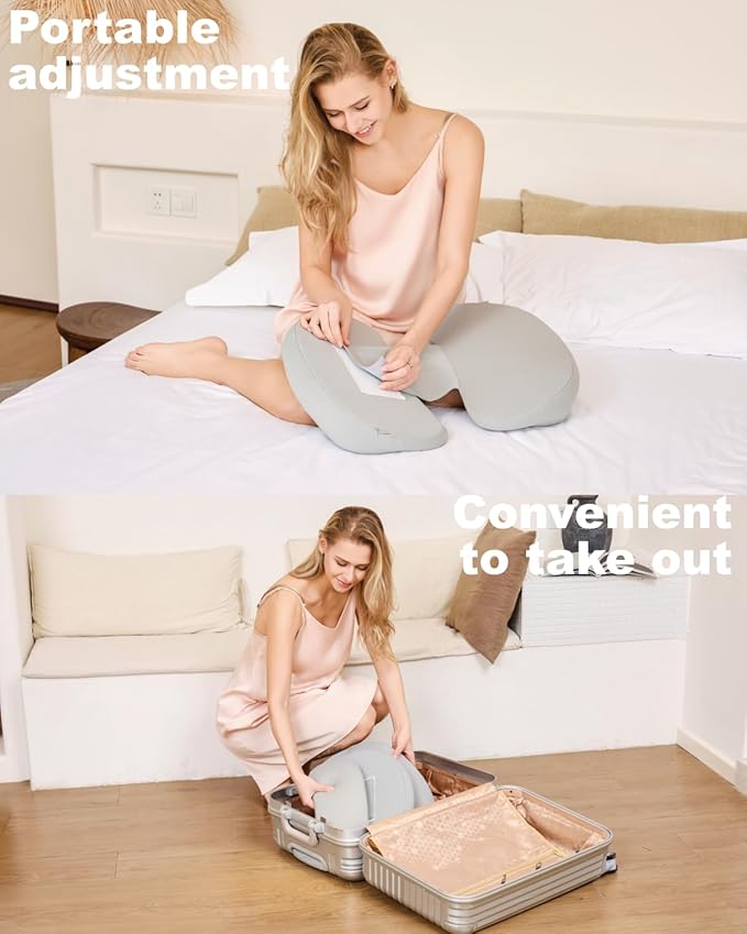 Pregnancy Pillows for Sleeping, Memory Foam Maternity Pillow - Image 6