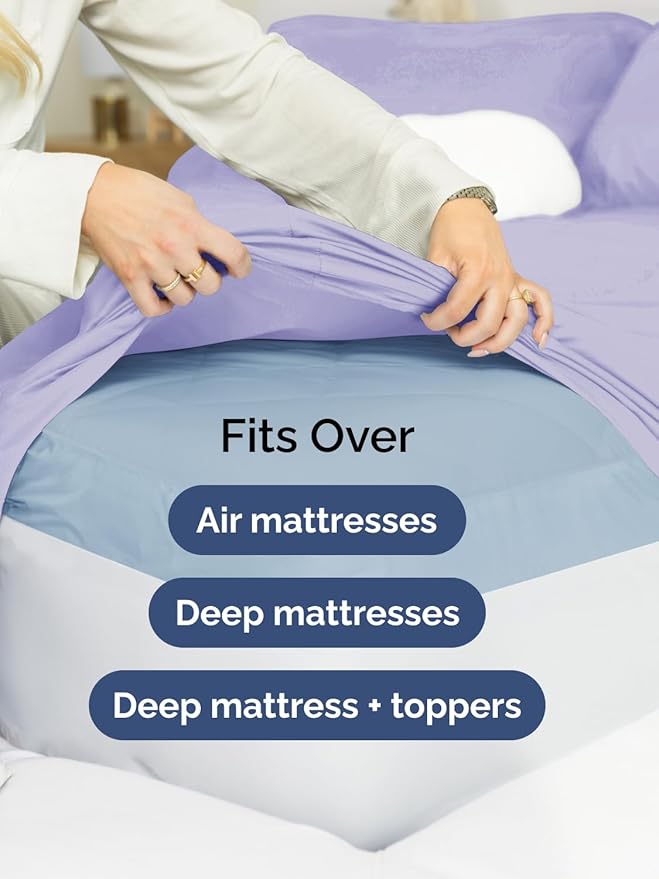 Extra Deep Twin XL Fitted Sheet - Image 6