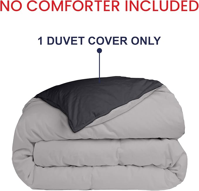 Kotton Culture 1 Pc Twin Size Duvet Cover Only -100% Egyptian Cotton 600 TC - Image 2