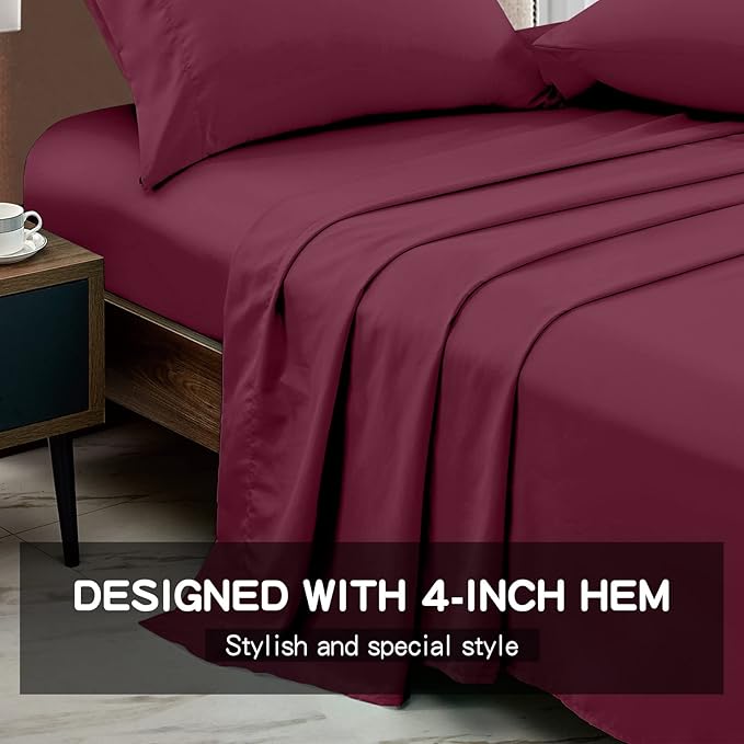 FreshCulture Full Flat Sheets Only 2 Pack - Image 2