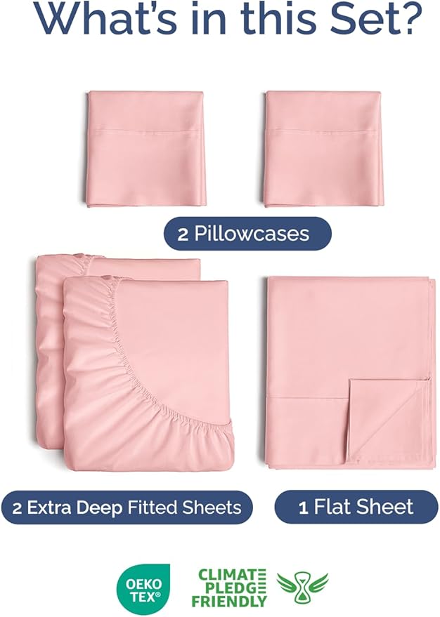 Extra Deep Split King Sheet Set - Image 2