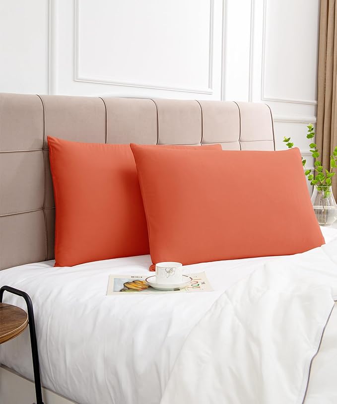 Warmstar Cotton Pillow Cases Queen Size Set of 2, 600 Thread Count Pillowcases - Image 7