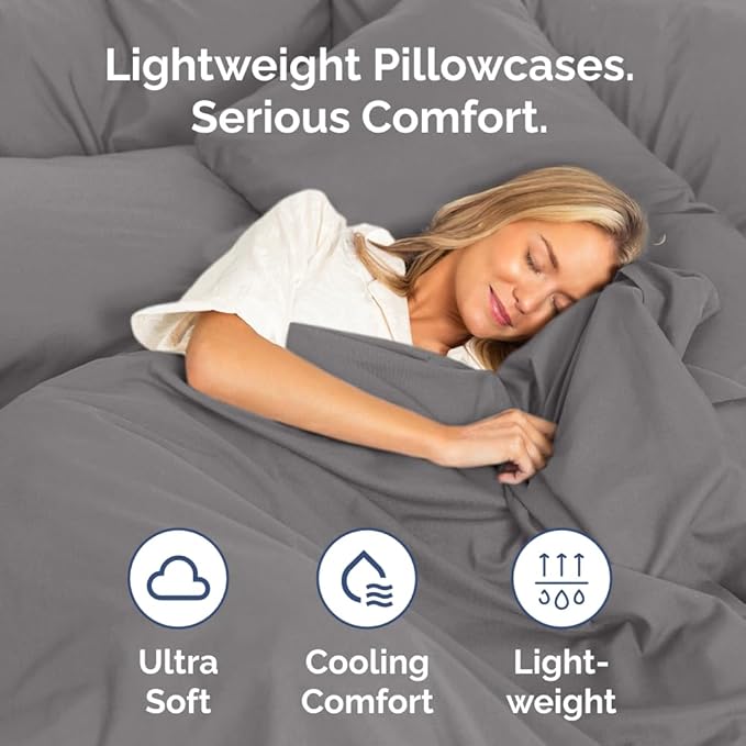 King Standard Pillow Cases Set of 2 - Image 3