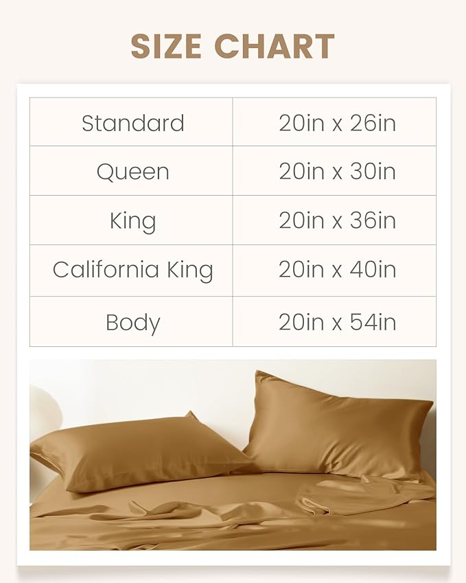 THXSILK Set of 2 100% Mulberry Silk Pillowcase - Image 9