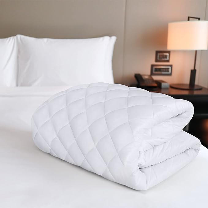 Utopia Bedding Quilted Fitted Mattress Pad RV King Size Elastic Fitted Mattress - Image 5