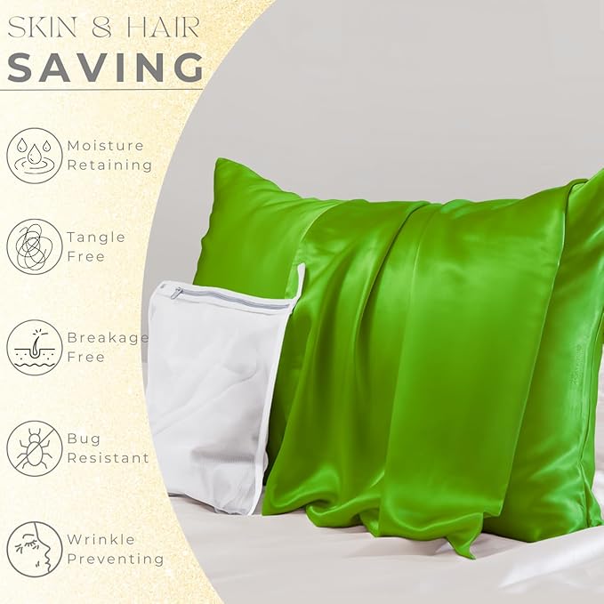 PROMEED 23 Momme Silk Toddler Pillowcase 2 Pack - Image 3