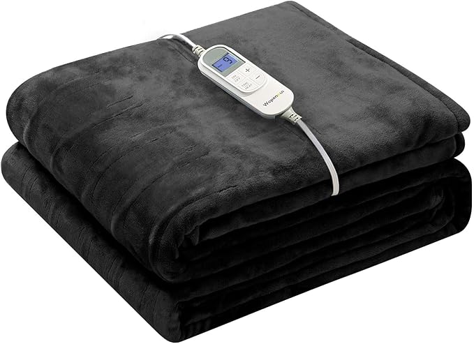 Wapaneus Electric Blanket 72”x84” Heated Blanket Full Size by Wapaneus