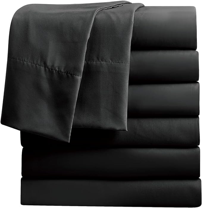 FreshCulture Full Flat Sheets Only, Soft Microfiber Bedding Sheets by FreshCulture