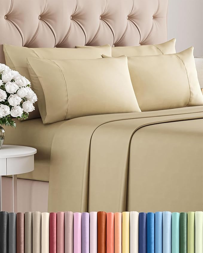 King 6 Piece Sheet Set by CGKUnlimited