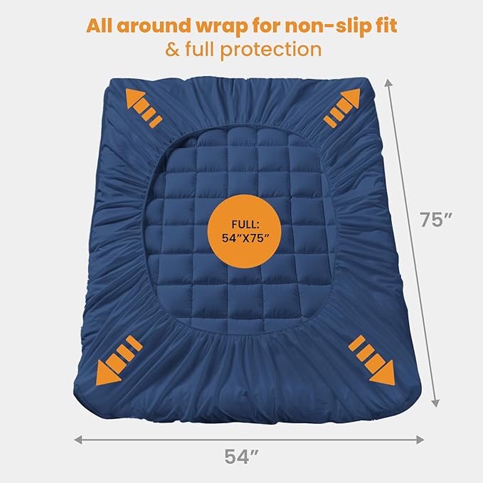 MATBEBY Full Size Mattress Pad - Image 5
