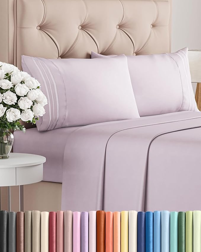 King Size 4 Piece Sheet Set by CGKUnlimited