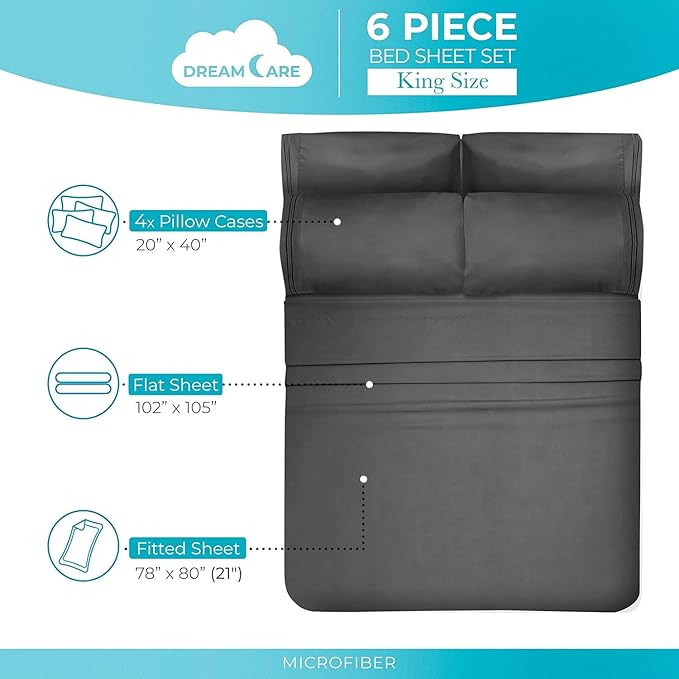 DREAMCARE Full Size Sheets - Image 4