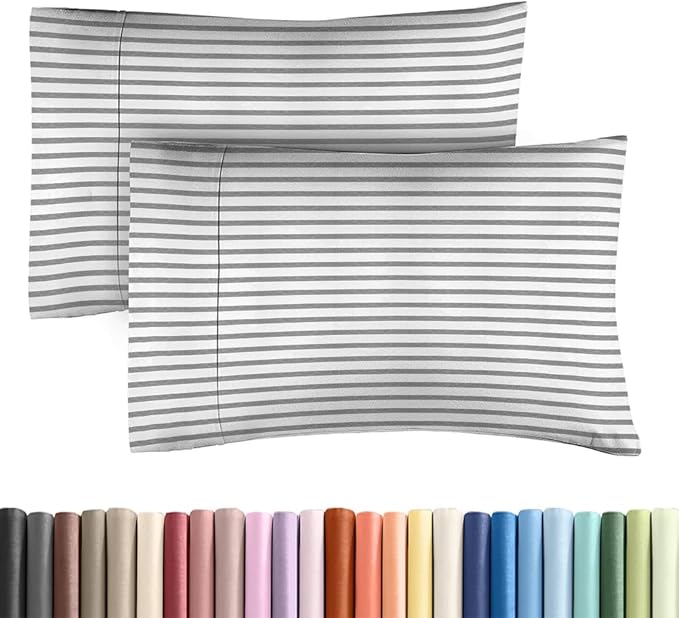 Standard Pillow Cases Set of 2 by CGKUnlimited