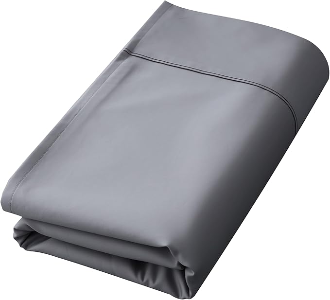 Cotton Flat Sheets Only, 600 TC 100% Cotton Flat Sheet Top Sheet Only, Twin by ShunjieHome
