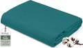 Royale Linens 100% Organic Cotton Twin Flat Sheet Only by ROYALELINENS