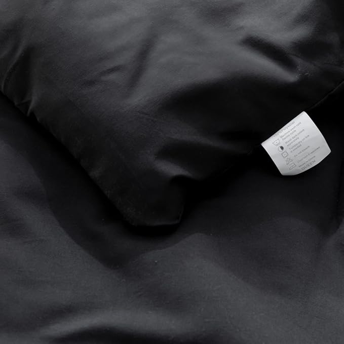 ROSGONIA California King Comforter Set Black, All Season Bedding Soft Bedspread - Image 9