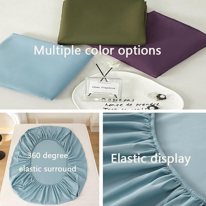 Bedding TwinXL Size Fitted Sheet Only - Image 4