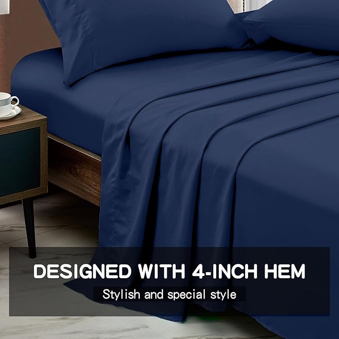 FreshCulture Twin Flat Sheets Only 2 Pack - Image 2