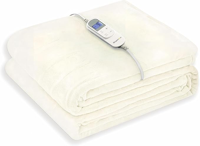 Wapaneus Heated Blanket Electric Twin Size 62"x84" by Wapaneus