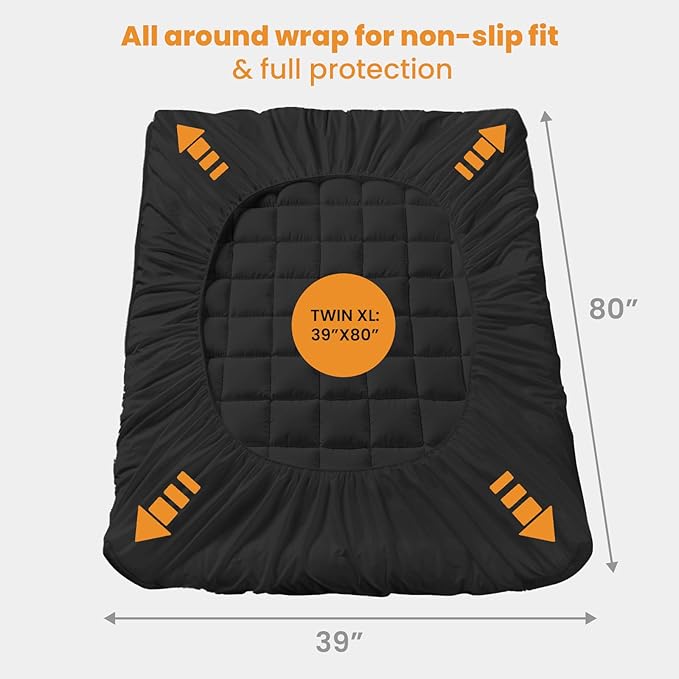 MATBEBY Twin XL Mattress Pad - Image 5