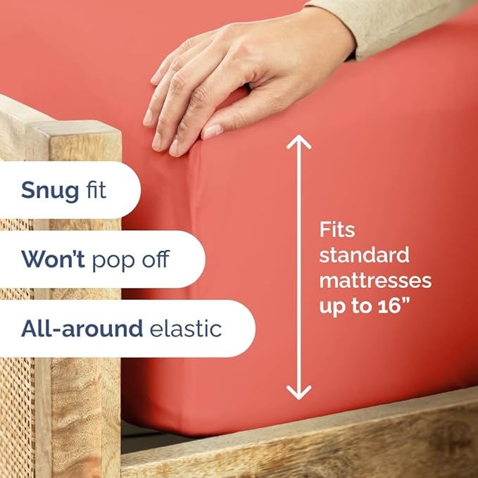 Twin XL Fitted Bed Sheet - Image 3