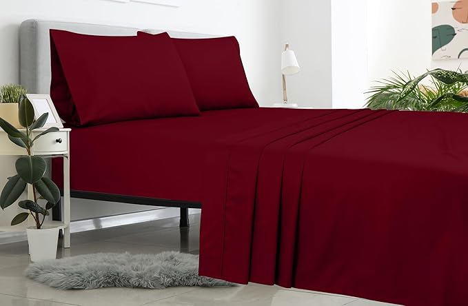 Royale Linens Twin XL Flat Sheet - Image 7