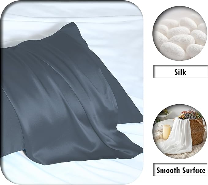 Natural Mulberry Silk Pillowcase - Image 2