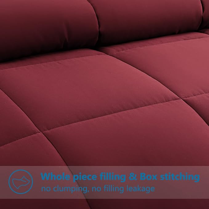 EASELAND Oversized King Down Alternative Comforter - Image 3