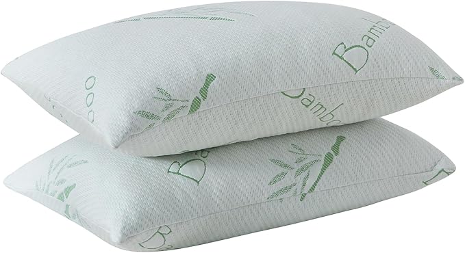 HOXXME King Size Memory Foam Pillows Set of 2, Bed Pillow - Image 7