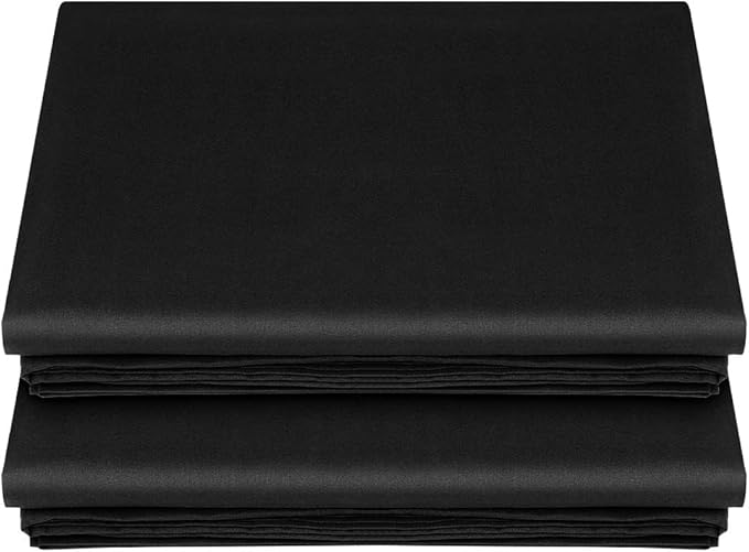 Lirex 2-Pack Full Size Flat Sheet Set, Ultra-Soft Brushed 1800 Microfiber by Lirex