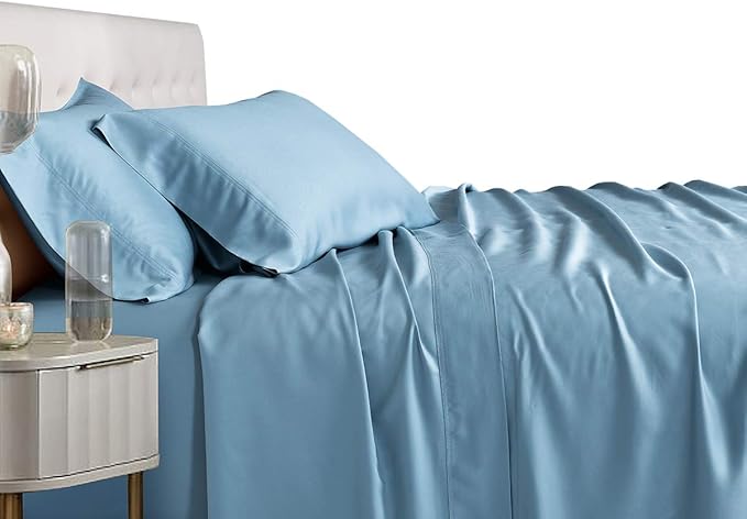 Royal Hotel Bedding 100% Natural Viscose Made from Bamboo Pillowcases, Soft - Image 3