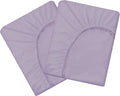 HBHLFZ King Fitted Sheet Only 2 Pack, Soft Breathable Bottom Sheet by HBHLFZLuxuryHomeLife