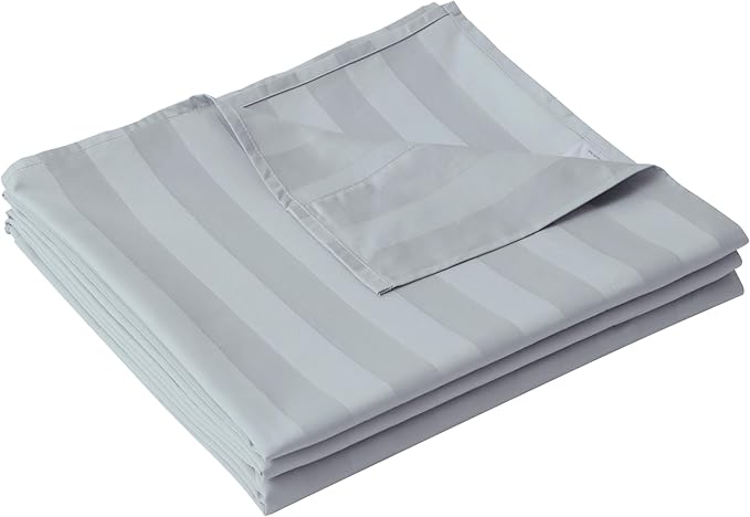 Cotton Cal King Flat Sheet Only, 600 Thread Count 100% Egyptian Cotton Top by ZaizaiHome