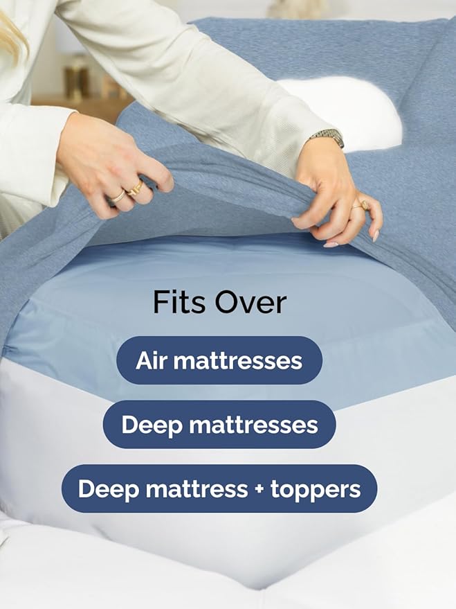 Extra Deep Queen Fitted Sheet - Image 6
