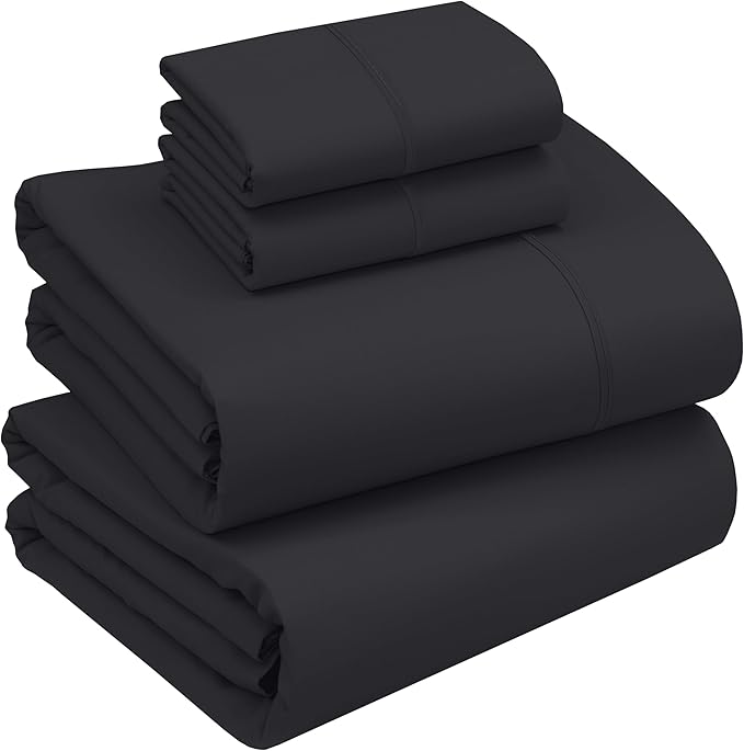 RUVANTI 100% Cotton Sheets – Full Size Percale Bedding, Cooling & Breathable by Ruvanti