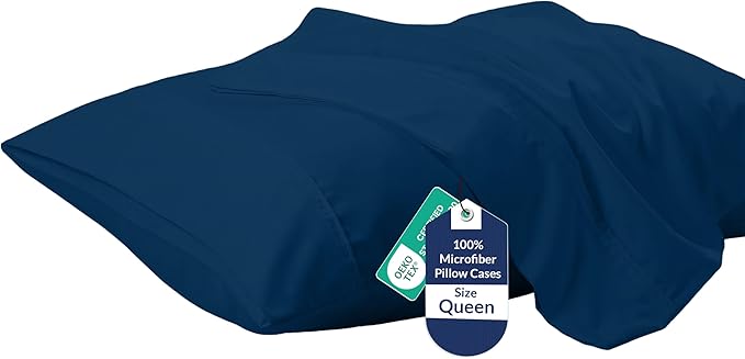 Royale Linens Queen Pillowcase Set of 2 by ROYALELINENS