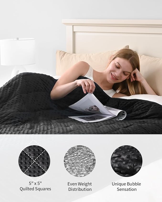 Mr. Sandman Weighted Blanket for Adults, Heavy Blanket for Woman, Man - Image 5