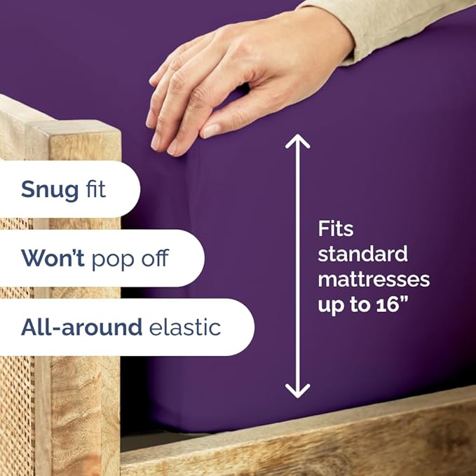 Twin XL Fitted Bed Sheet - Image 3