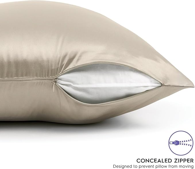 Tafts Silk Pillow Cases - 22mm 100% Pure Mulberry 6A Silk Pillowcase - Image 4