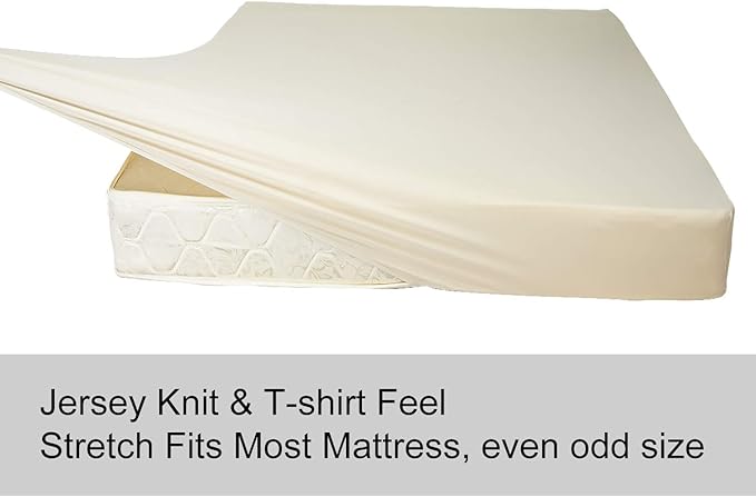 Soft Stretch Twin Fitted Sheet Only - Image 3