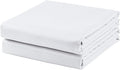 2-Pack Cotton TwinXL Flat Sheet Only, 600 Thread Count 100% Egyptian Cotton Top by ZaizaiHome