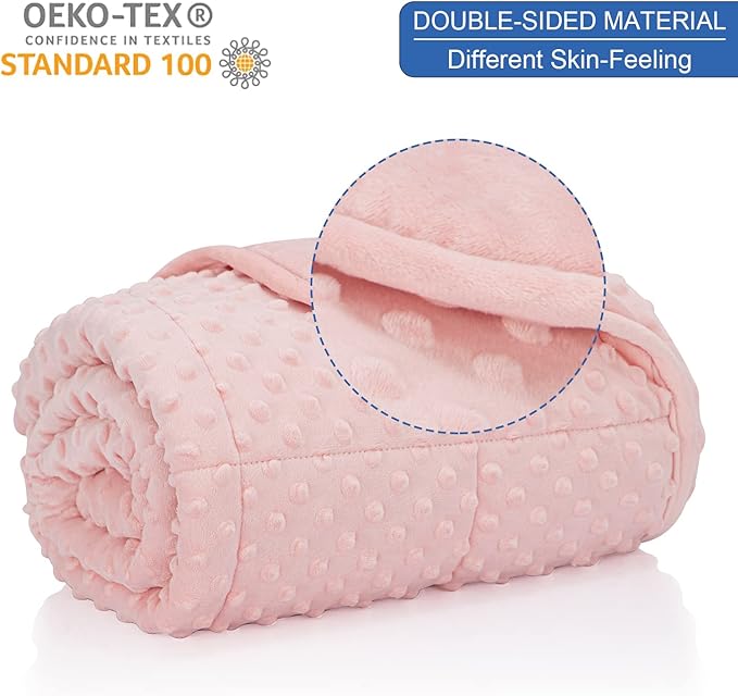 Huloo Sleep Weighted Blanket Twin 12lbs - Image 2