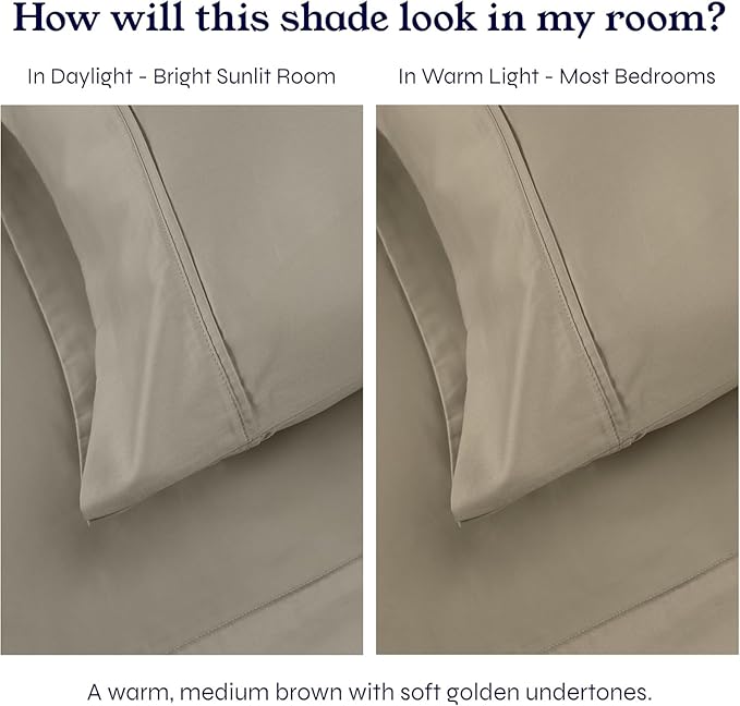 California Design Den Twin XL Fitted Sheet Only - Image 4