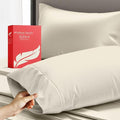 100% Egyptian Cotton King Pillow Case Set of 2 by AshtonSheets