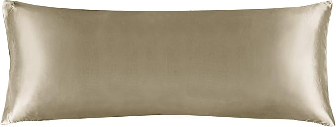 BEDELITE Satin Body Pillow Cover, Super Soft and Cooling Body Pillow Pillowcase by BEDELITE