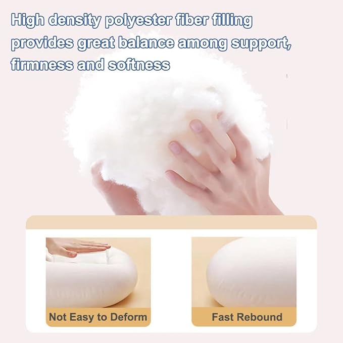 1 MIDDLE ONE Body Pillow for Adults, Bolster Pillow - Image 5
