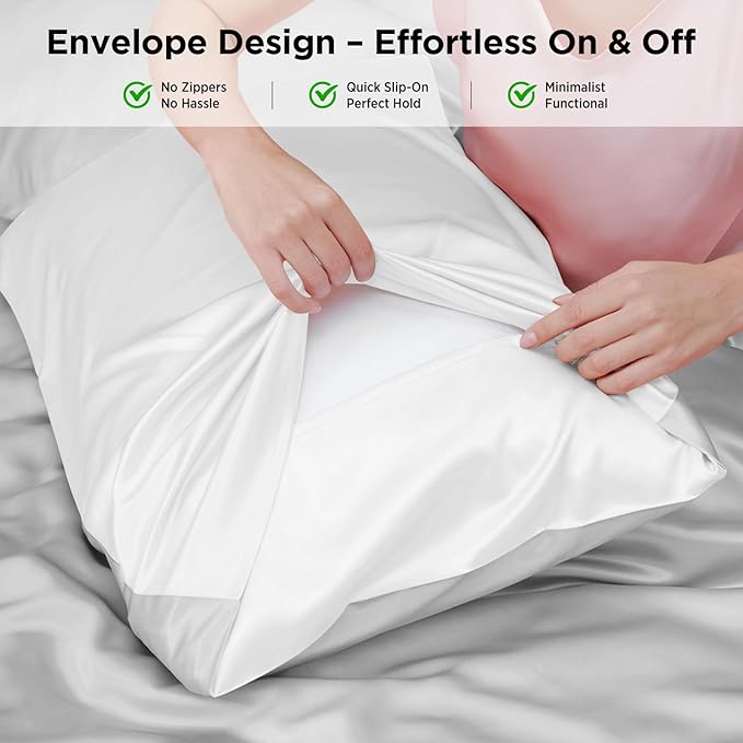 Utukky 100% Mulberry Silk Pillowcase 22 Momme - Image 5