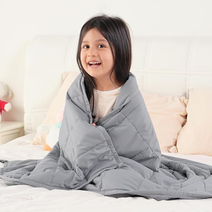 Topblan Weighted Blanket 5 lbs, Small Weighted Blanket 5 Pounds, Mini Heavy - Image 2